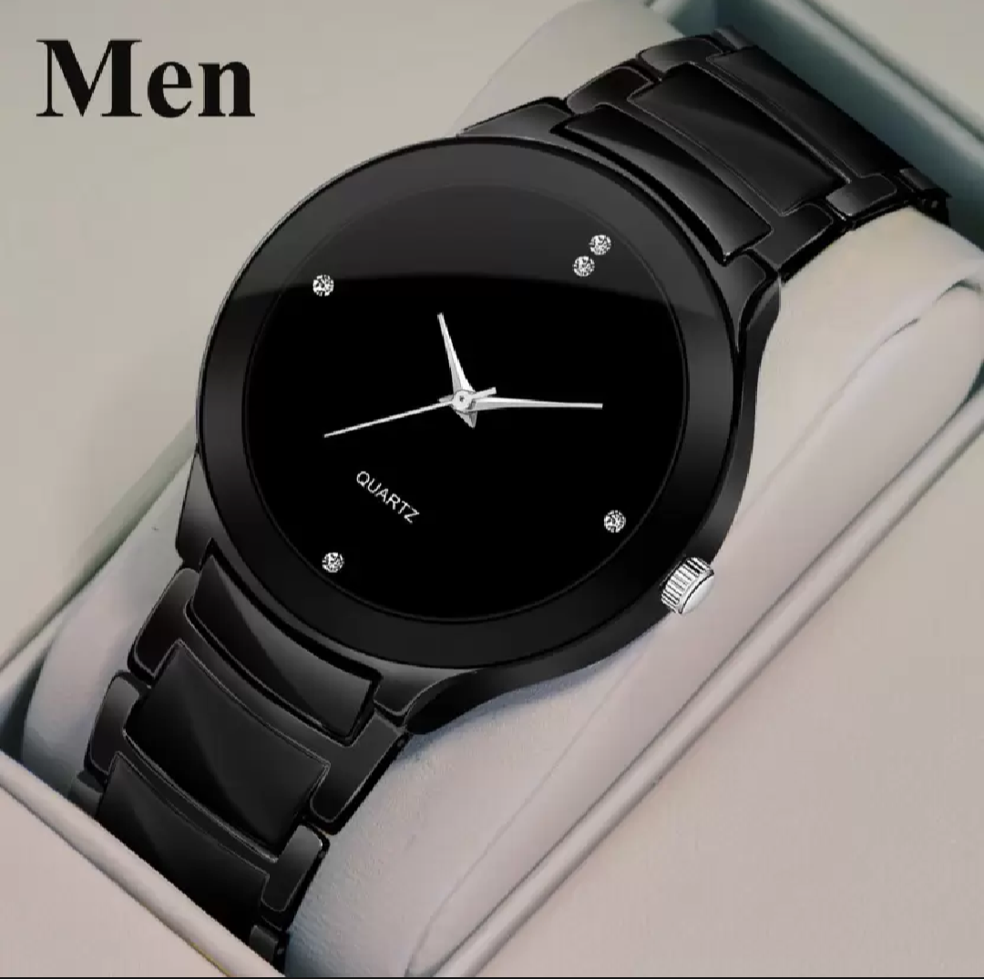 Classic Luxury Watch for Men / Boys Stylish Stainless Steel Analog Quartz Mens Watches
