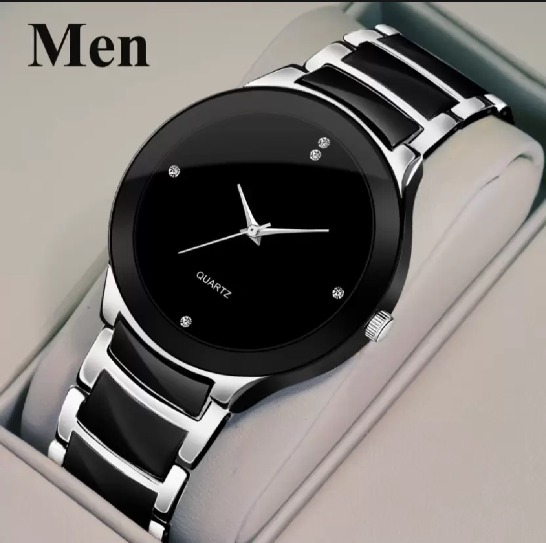 Classic Luxury Watch for Men / Boys Stylish Stainless Steel Analog Quartz Mens Watches