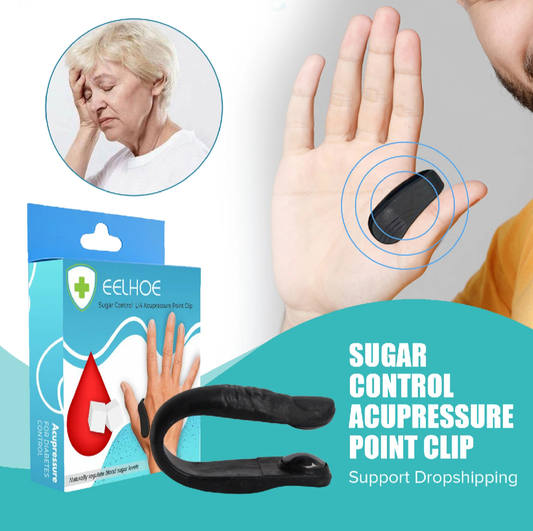 Sugar Control Acupressure Clip for Diabetics Sugar Oontrol LI4 Acupressure Point Clip Headache Relief Product, Headache Migraine &Tension Relief