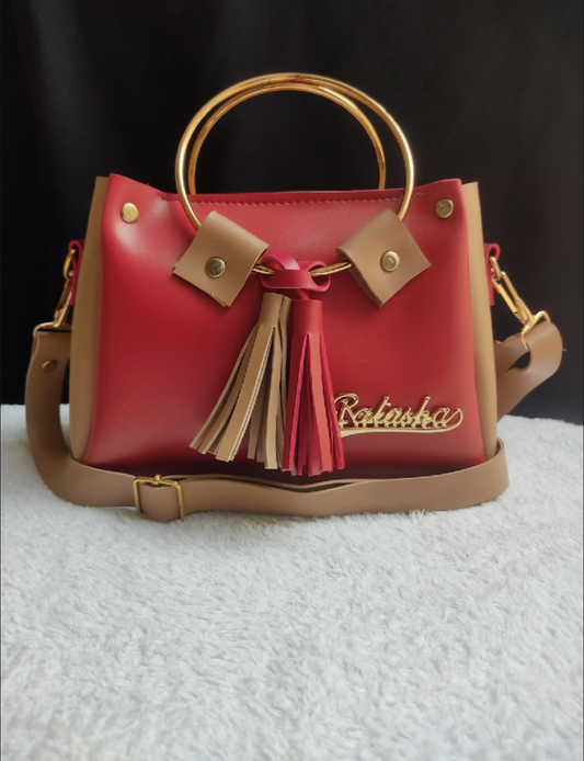 Latest Hand bags for girls with Stylish And Long strap Top Handle Bag Medium Size for Ladies and Girls Shoulder Bag Fashionable Design Casual Style Tote Bag for Traveling