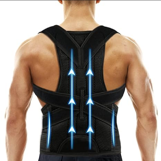 Back Posture Corrector Belt And Poster Correction Shoulder Support Lumber Brace Adjustable Belt For Men And Women