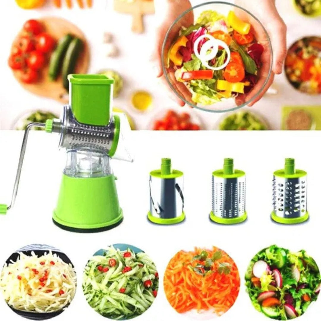 Vegetable drum cutter