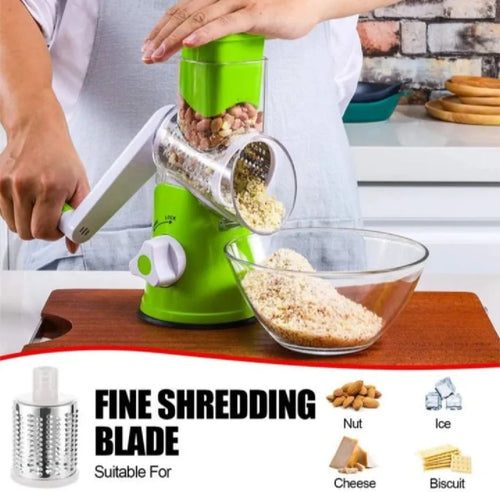 Vegetable drum cutter